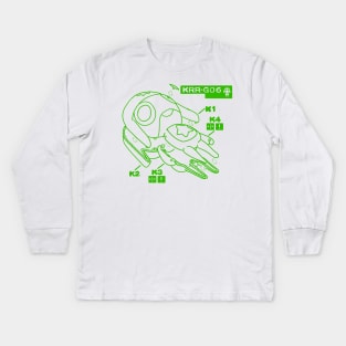 Sgt Gunpla Kids Long Sleeve T-Shirt